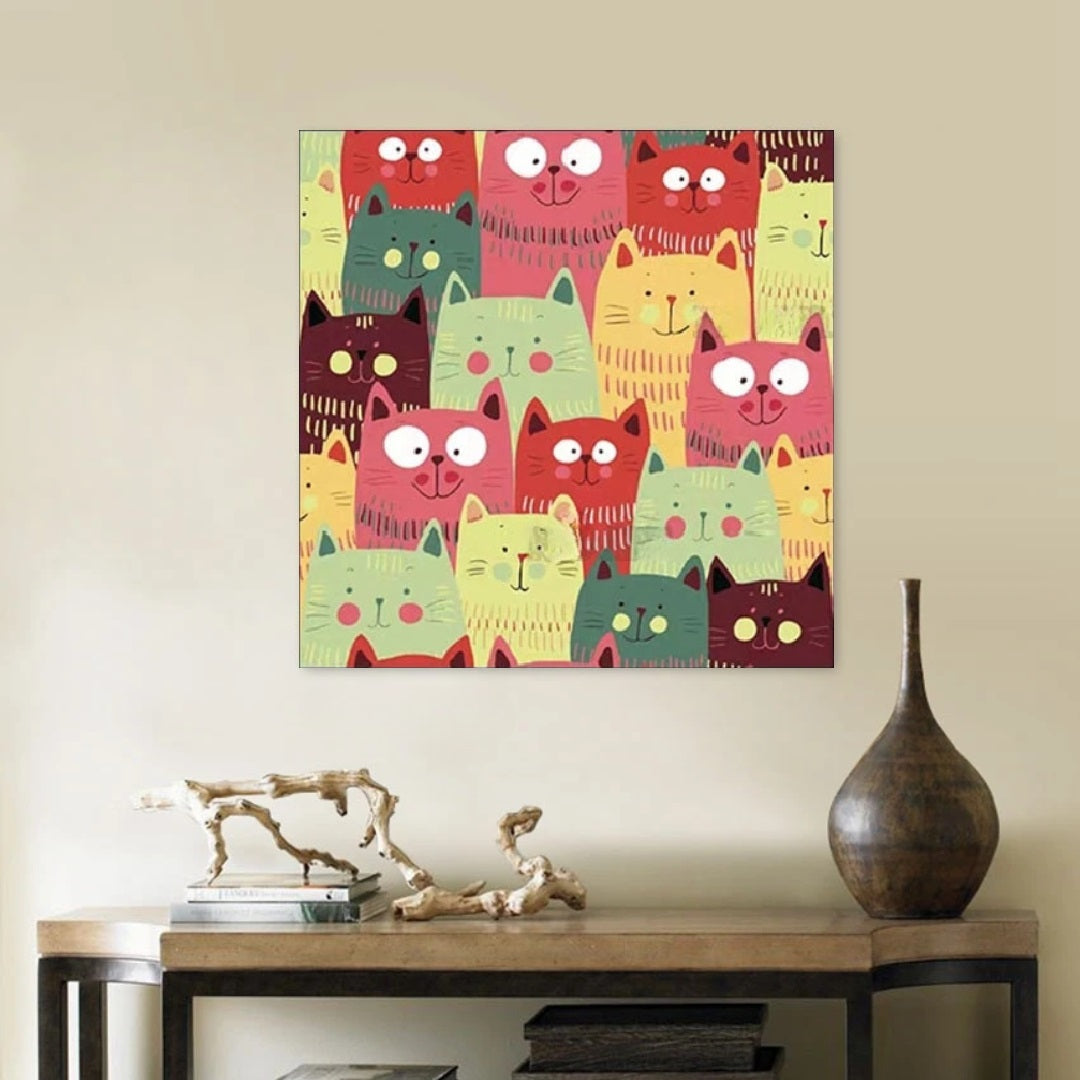 Maneki Neko Canvas