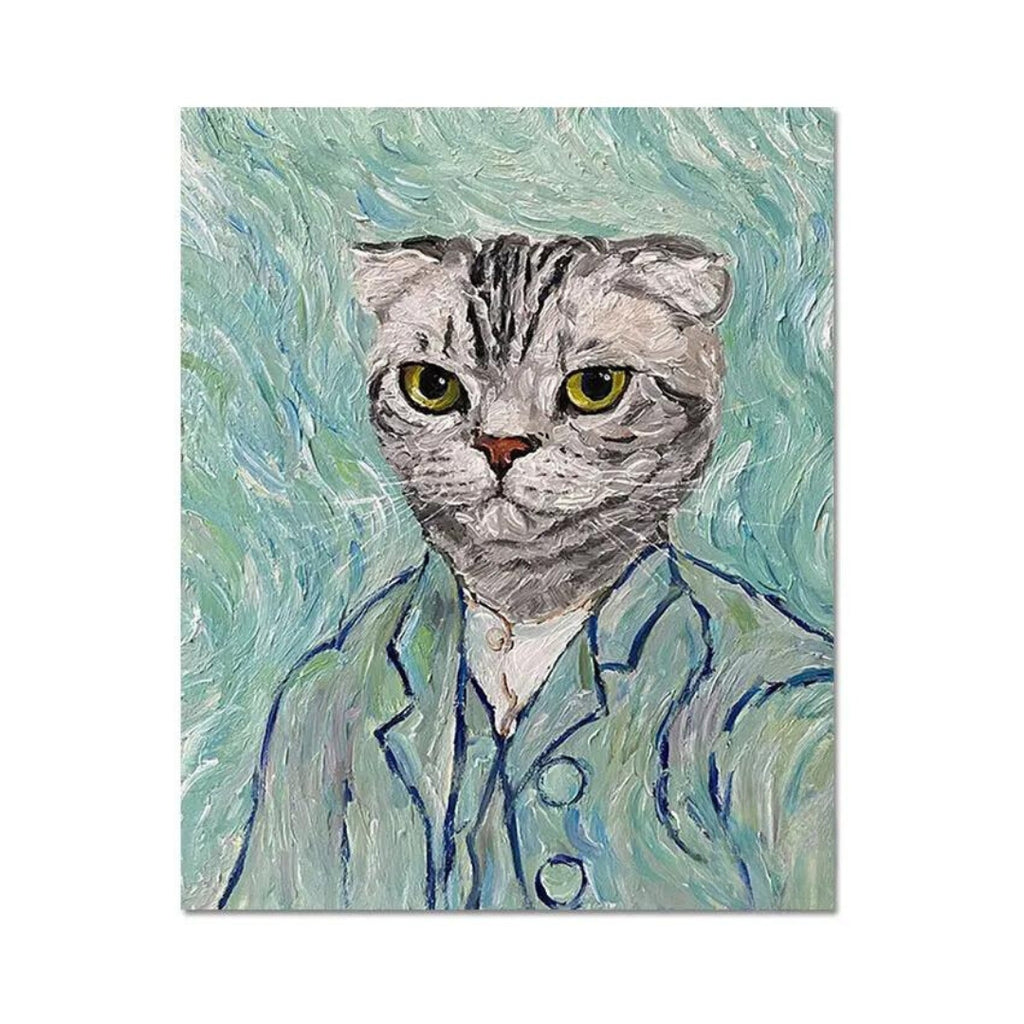 Bernie In A Suit Canvas