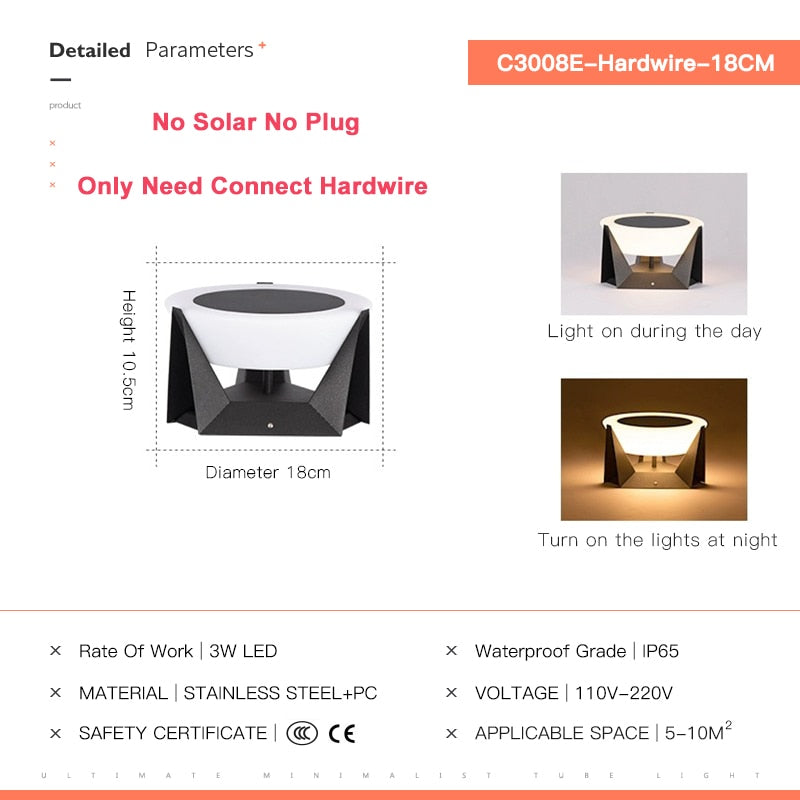 Atacama Solar Outdoor Lighting