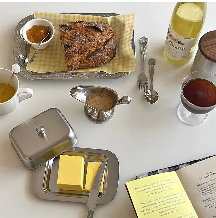 Stainless Steel Butter Storage