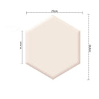 Hexagonal Self Adhesive Headboard