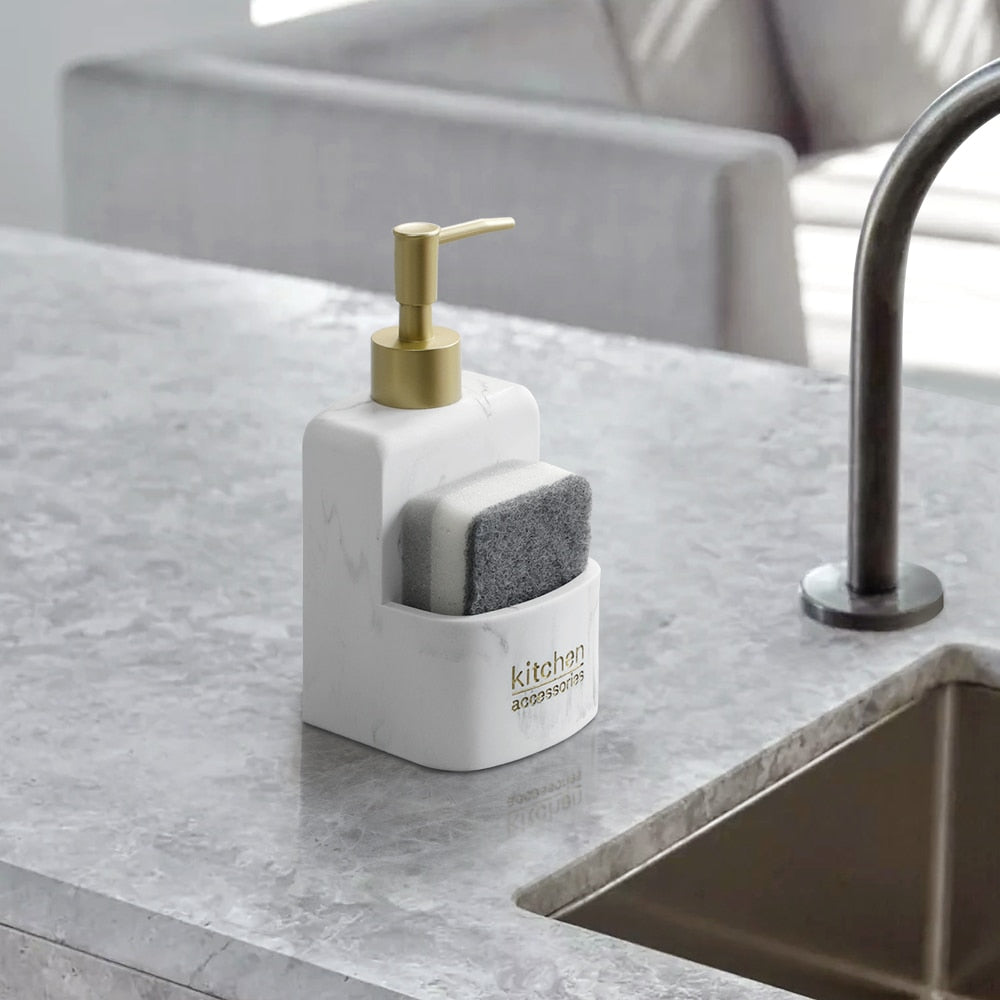 Koshe Soap Dispenser With Sponge Compartment