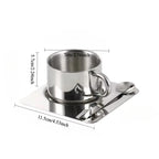 Aura Stainless Steel Mug 3pcs