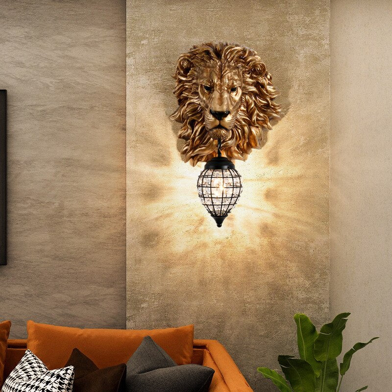 Lion Wall Lighting