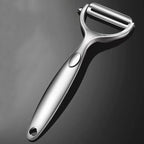 Flat Stainless Steel Peeler