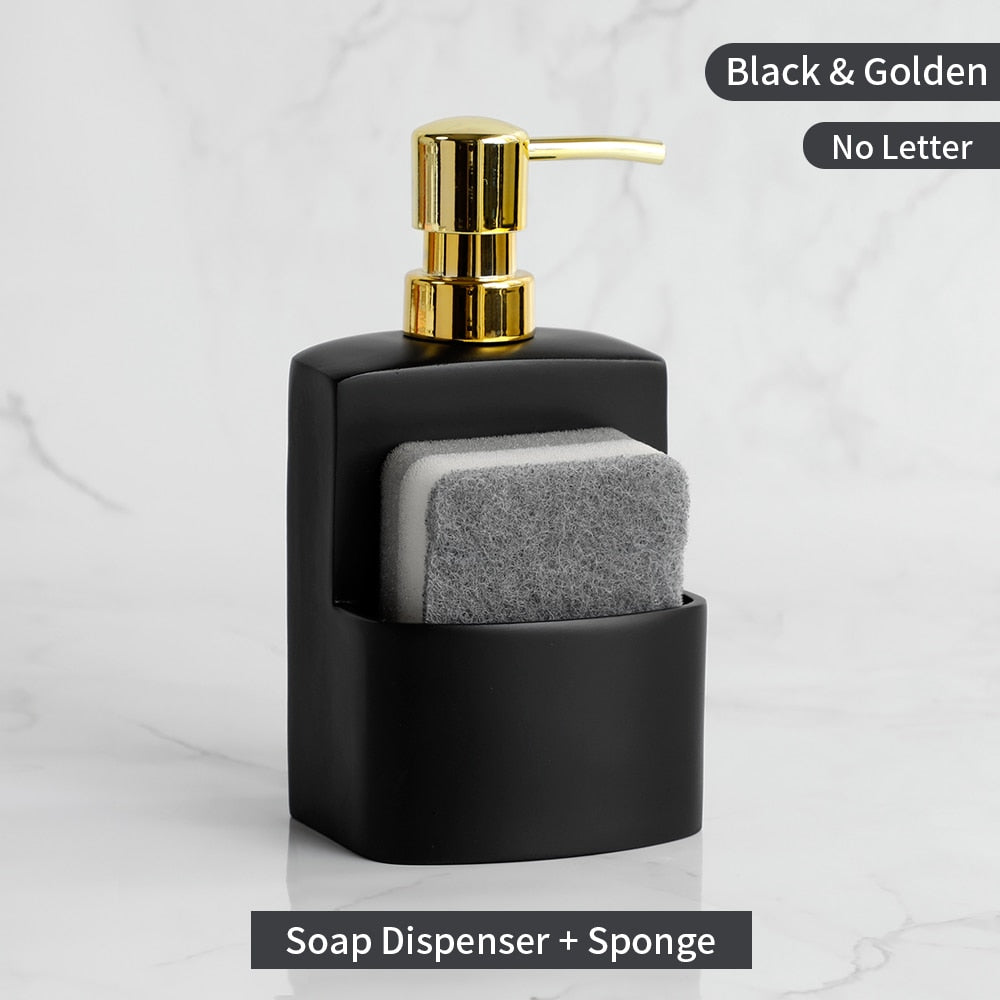 Koshe Soap Dispenser With Sponge Compartment