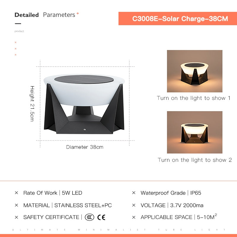 Atacama Solar Outdoor Lighting