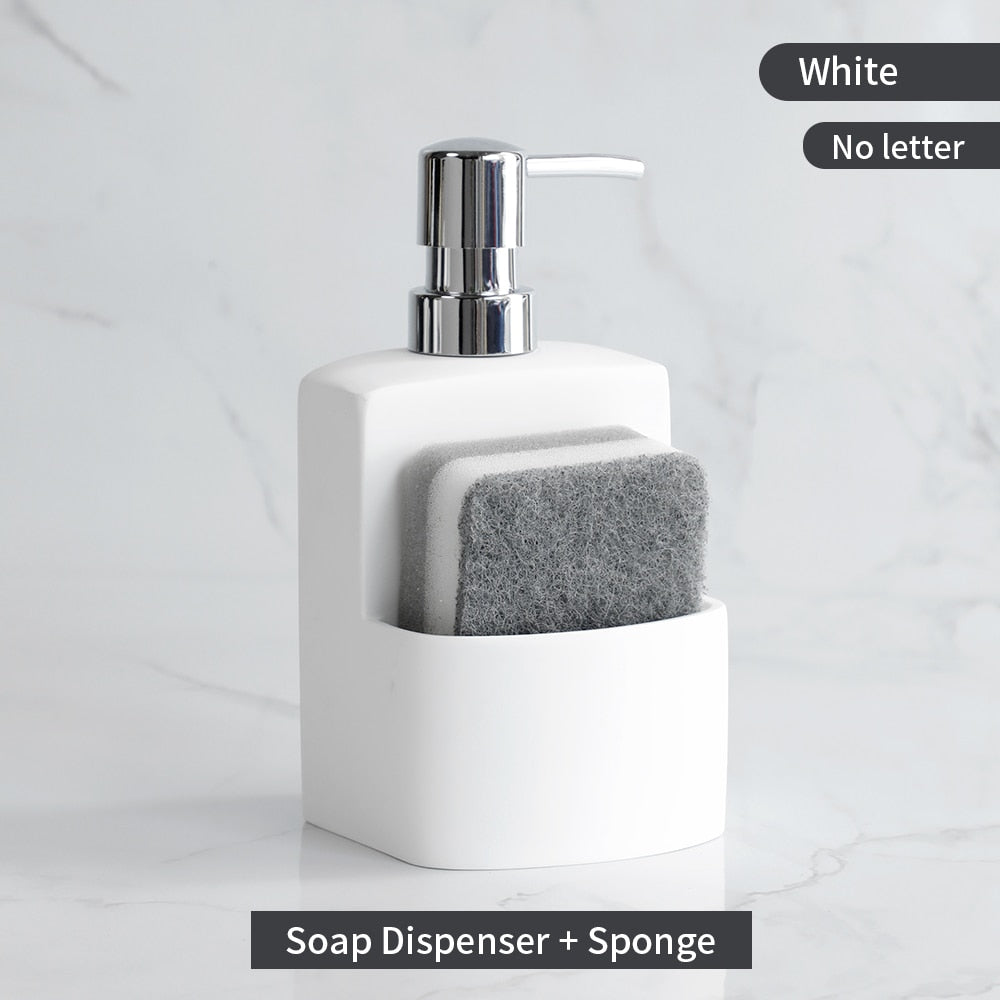 Koshe Soap Dispenser With Sponge Compartment