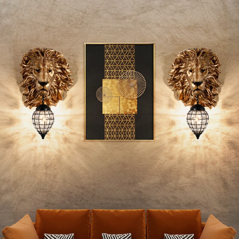 Lion Wall Lighting