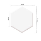 Hexagonal Self Adhesive Headboard