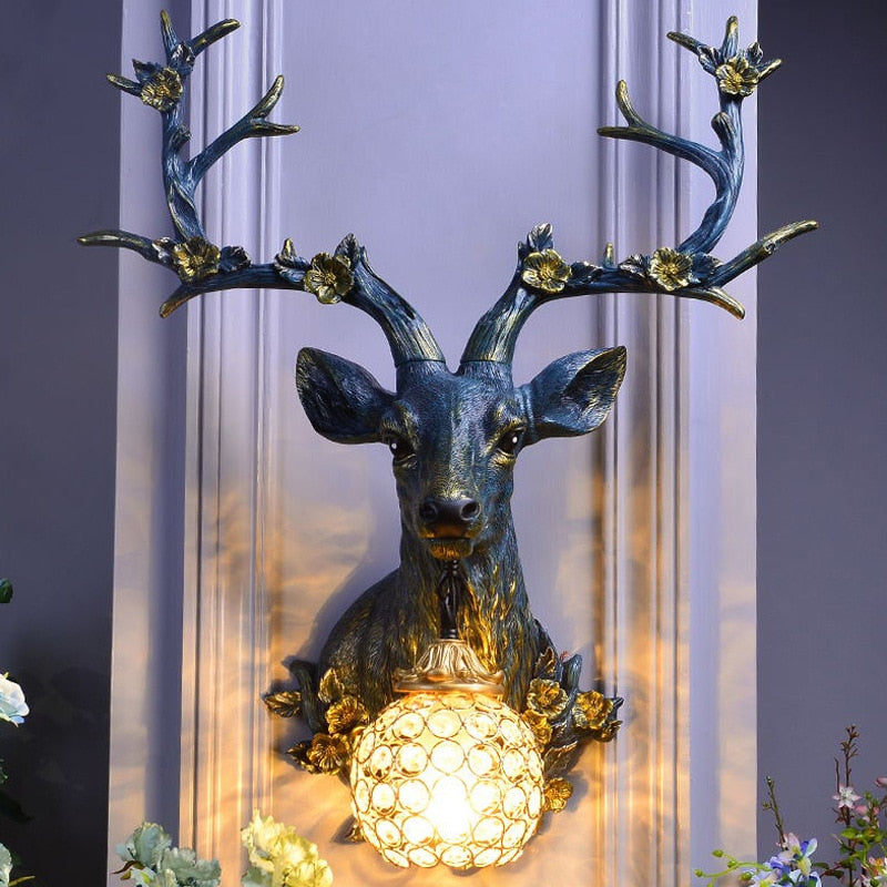 Percy Deer Wall Lighting