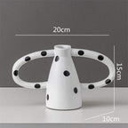 Shop 0 white Akemi Vase Mademoiselle Home Decor