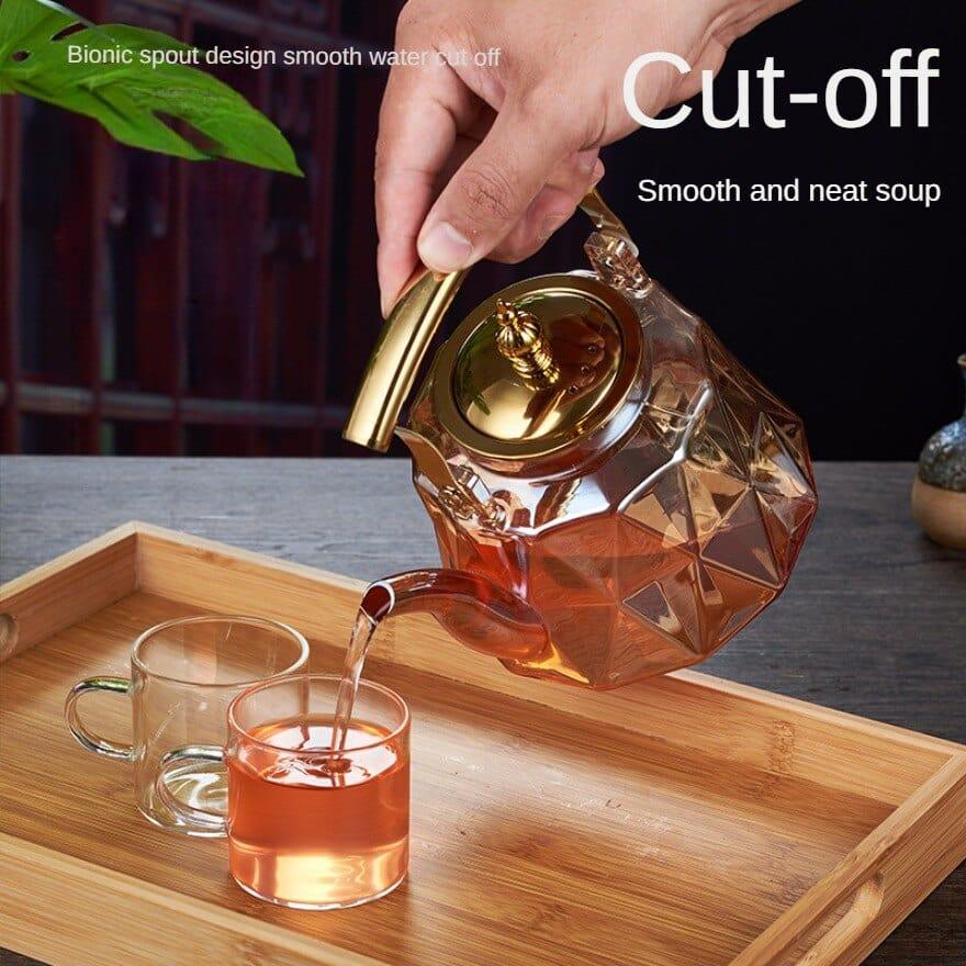 Shop 0 Alaska Heat Resistant Teapot Mademoiselle Home Decor