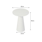 Shop 0 white (1) 49cm Amalfi Table Mademoiselle Home Decor
