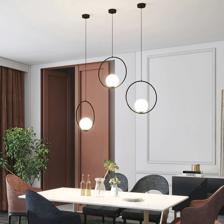 Shop 0 Glass Lampshade Pendant Lights Kitchen Island Dining Room Bedside Hanging Lamps For Ceiling Brass Modern Suspension Chandelier Mademoiselle Home Decor