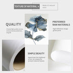 Shop 0 Abstract Fog Mountain Canvas Painting Wall Art Picture Luxury  Blue Marble Flower Poster and Print Home Decor Living Room Design Mademoiselle Home Decor