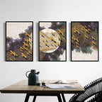 Shop 0 Nordic Scenery Painting Abstract Canvas Painting Home Decor Brid Moon Net Picture Art Print Living Room Wall Decor Home Poster Mademoiselle Home Decor