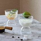 Shop 0 2022 Creative Dessert Ice Cream Standing Cup Glass Cold Drink Cup Cocktail Glass Fruit Juice Jelly Cup Mademoiselle Home Decor