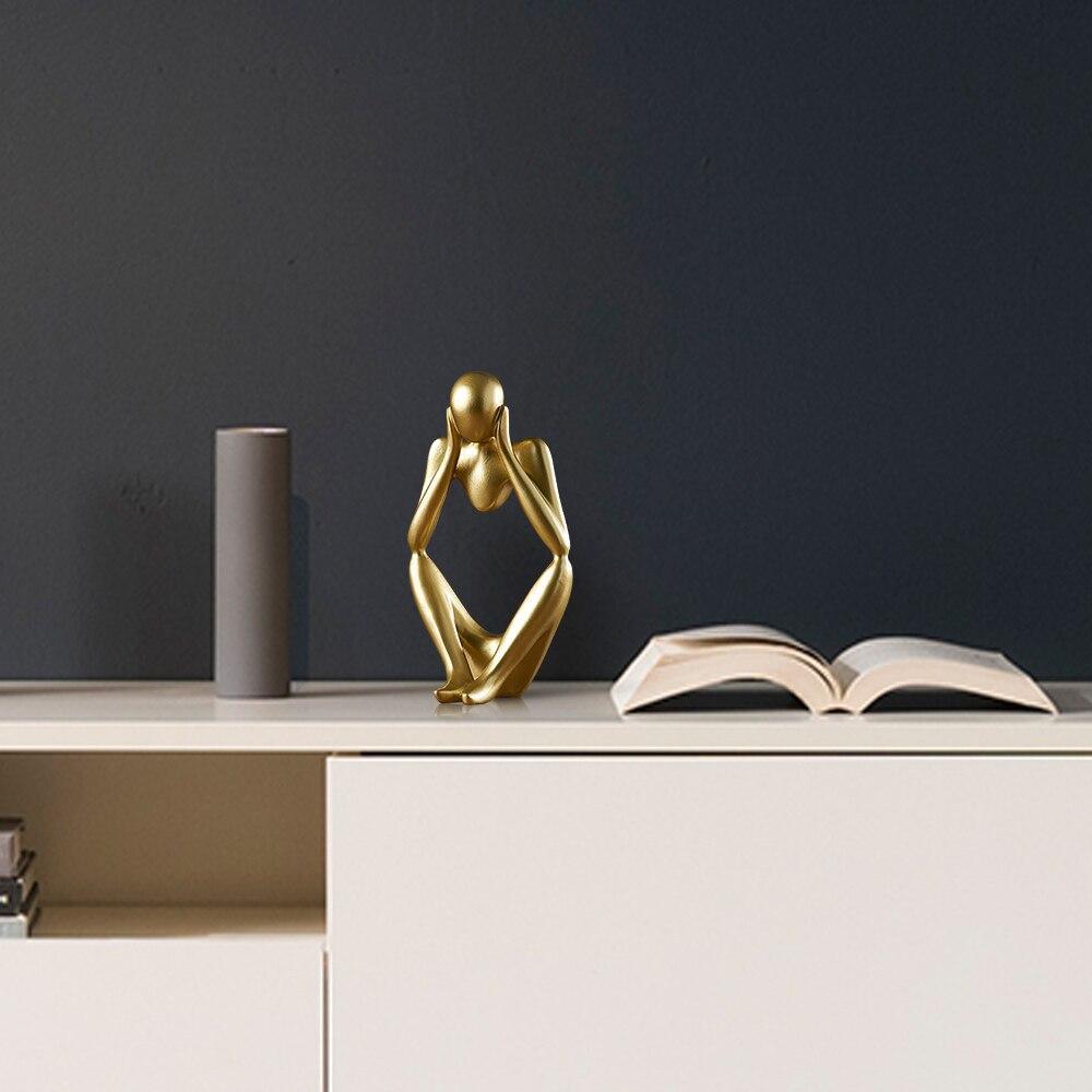 Shop 200042147 Atacama Golden Sculpture Mademoiselle Home Decor