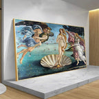 Shop 0 The Birth Of Venus Renaissance Famous Oil Painting On Canvas Botticelli Reproduction Art Print Classical Wall Picture Cuadros Mademoiselle Home Decor