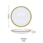 Shop Plates Small Baies Plate Collection Mademoiselle Home Decor