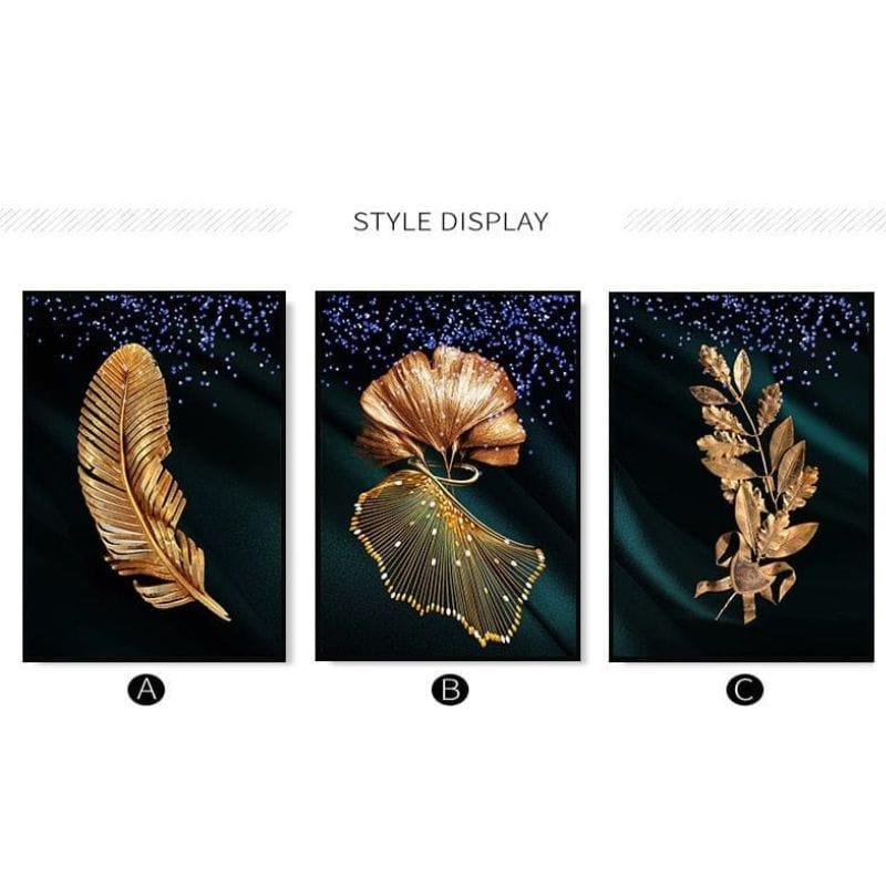 Shop 0 15x20cm 6x8inch / 3Pcs Barcelona Canvas Mademoiselle Home Decor