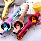 Shop 0 1 Pcs Lemon Squeezer Stainless Steel Orange Fruit Juicer Squeezer Orange Juicer Handle Press Multifunctional Kitchen Tools Mademoiselle Home Decor