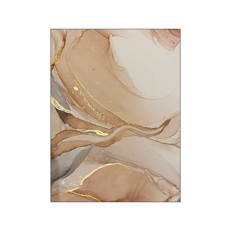 Shop 0 13x18cm No frame / B / China Beige Marble Poster Canvas Painting Nordic Modern Fashion Abstract Gold Luxury Home Decor Wall Art Print for Living Room Picture Mademoiselle Home Decor