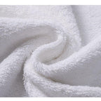 Shop 0 100% Cotton Women/Men White Thick Striped Face Bath Towel Soft and Comfortable Adult Water Absorbent Beach Towels Mademoiselle Home Decor