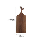 Shop 0 40x17 Black Walnut Wood Cutting Board Solid Wood Creative Whole Wood Bread Tray Fruit Chopping Board Kitchen Wooden Board kitchen tool Mademoiselle Home Decor