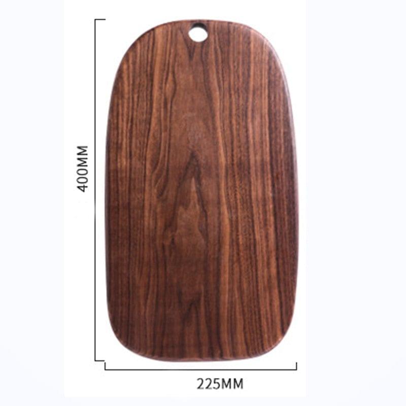Shop 0 40x22.5x2 Black Walnut Wood Cutting Board Solid Wood Creative Whole Wood Bread Tray Fruit Chopping Board Kitchen Wooden Board kitchen tool Mademoiselle Home Decor