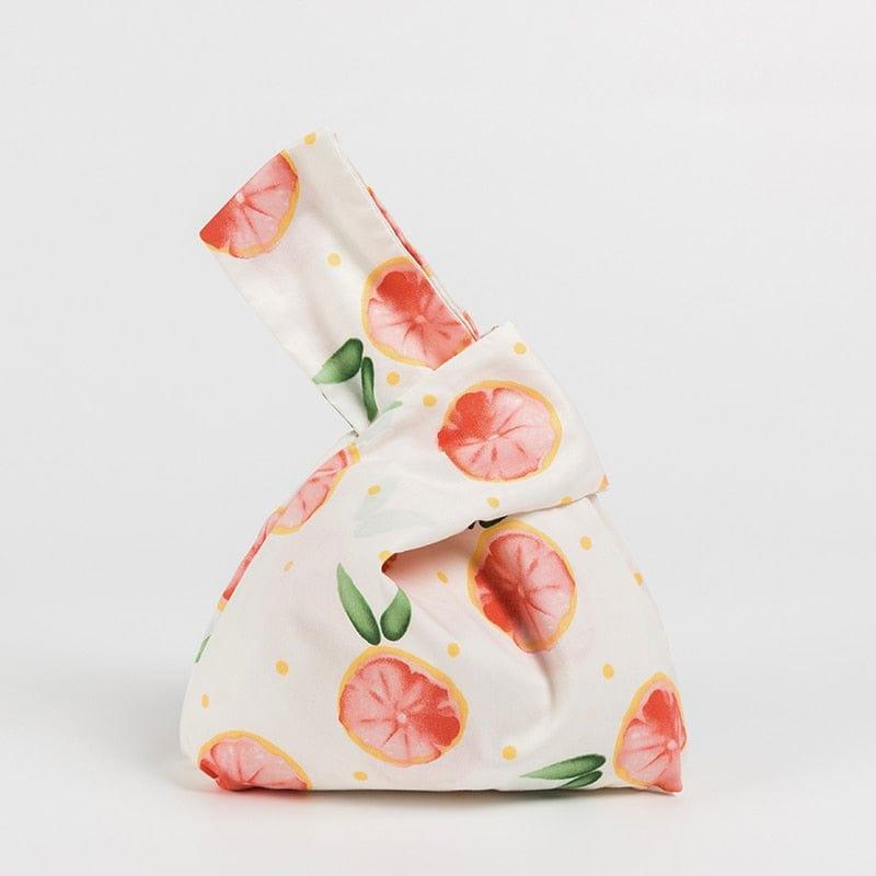 Shop 0 KOKOPEA Japanese Mini Portable Knot Wrist Bag Women Top Handle Bag Simple Purse Handbags Waterproof Shopping Bag Phone Key Pouch Mademoiselle Home Decor