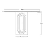 Shop 0 Dakota Table Mademoiselle Home Decor