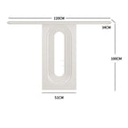 Shop 0 large white Dakota Table Mademoiselle Home Decor