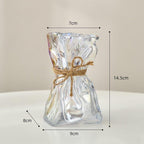 Shop 0 as picture 1 Nordic Glass Vase Ins Style Creative Dektop Home Decor Transparent Dried Flower Arrangement Vases Simple Living Room Decoration Mademoiselle Home Decor