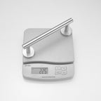 Shop Single Post Wall Mounted Towel Bar Toilet Paper Holder in Brushed Nickel Mademoiselle Home Decor