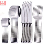 Shop 100003310 Silver For 6 People Devine Cutlery Set Mademoiselle Home Decor