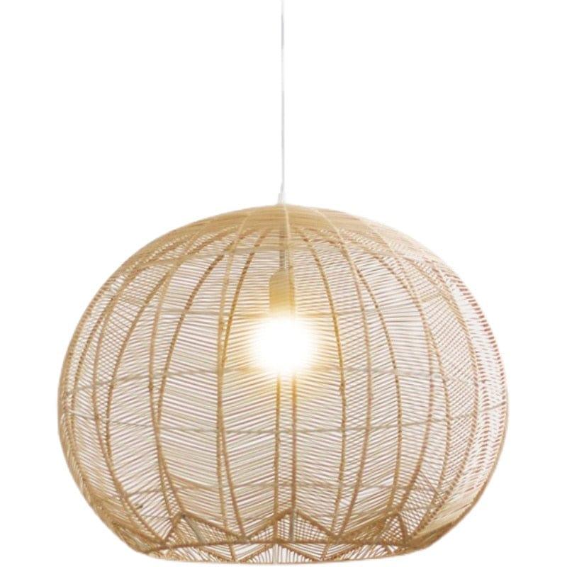 Shop 0 France Country Rattan Bamboo Wood Handemade Modern Japanese Style Living Room Kitchen Bedroom Seaside Hotel Pendant Lamps Mademoiselle Home Decor