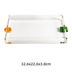 Shop 0 Green Orange Handler Eleuthera Tray Mademoiselle Home Decor