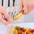 Shop 0 1 Pcs Oil Brushes Stainless Steel Silicone Kitchen BBQ Grilling Baking Cooking Brushes Barbecue Cooking Tools Mademoiselle Home Decor