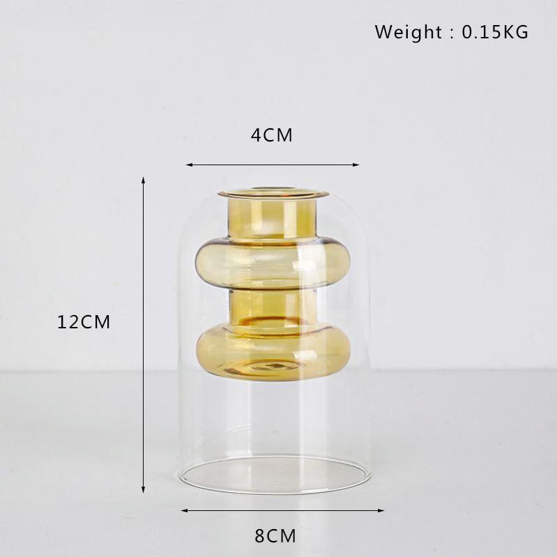 Shop 0 Yellow Vase 12CM Flamenco Vases Mademoiselle Home Decor