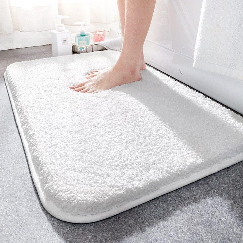 Shop 0 White / Small Fleur Bath Mat Mademoiselle Home Decor