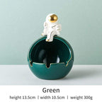 Shop 0 green Galia Ashtray Mademoiselle Home Decor