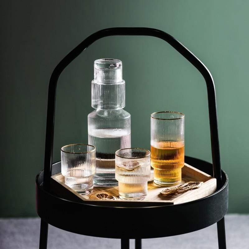 Shop 100003293 Galore Glass Jug Set Mademoiselle Home Decor