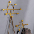 Shop 0 Nordic Creative Metal Decorative Hook Simple Geometric Wall Decoration Crafts Home Bedroom Porch Multifunctional Door Back Hook Mademoiselle Home Decor