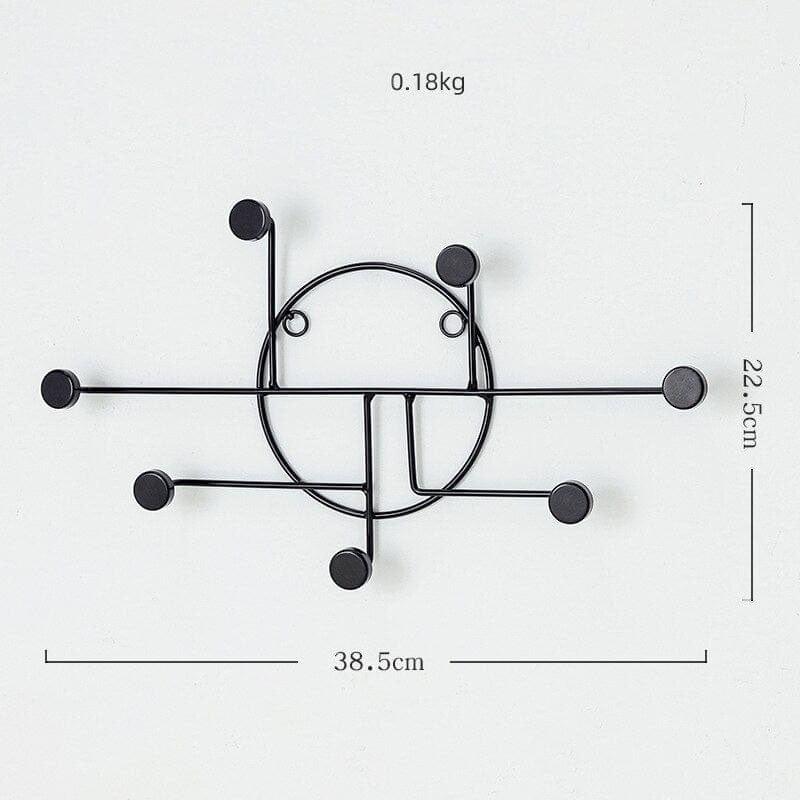 Shop 0 Round black L Gereom Wall Hook Mademoiselle Home Decor