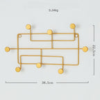 Shop 0 Square golden L Gereom Wall Hook Mademoiselle Home Decor