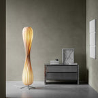 Shop 0 Nordic Creativity Wood Art Led Floor Lamp Modern Hotel Living Room Home Decor Sofa Corner Standing Light Bedroom Bedside Lamp Mademoiselle Home Decor