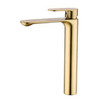 Shop 0 Brushed Gold Faucet / China VGX Bathroom Faucets High Basin Mixer Sink Tall Faucet Gourmet Washbasin Taps Water Tap Hot Cold Tapware Crane Brass Black Gold Mademoiselle Home Decor