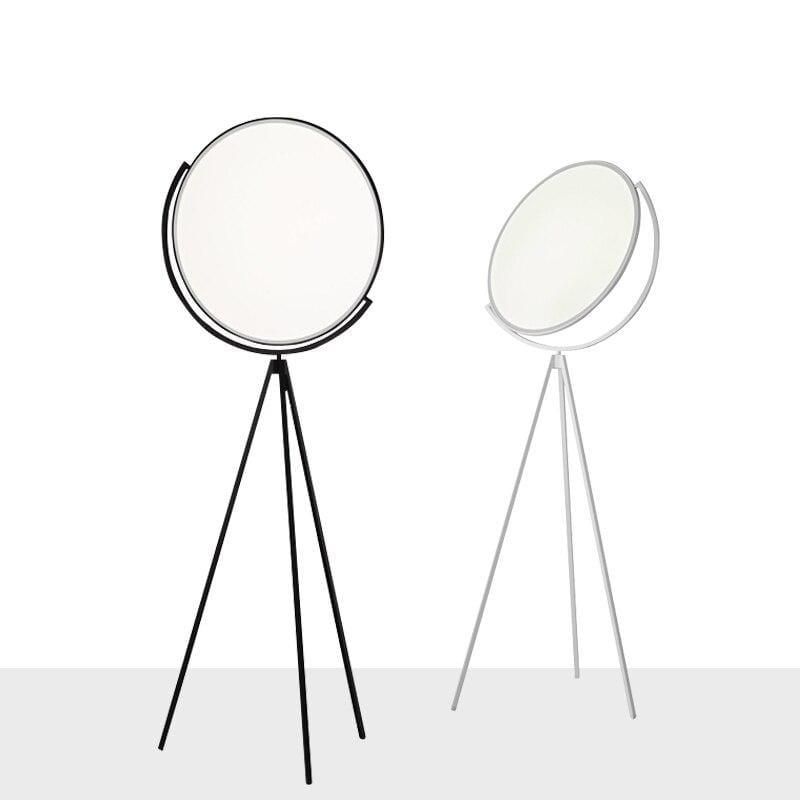 Shop 0 Italian designer creative floor lamp simple black and white CORNER LAMP adjustable study bedside floor lamp LED tripod lamp Mademoiselle Home Decor
